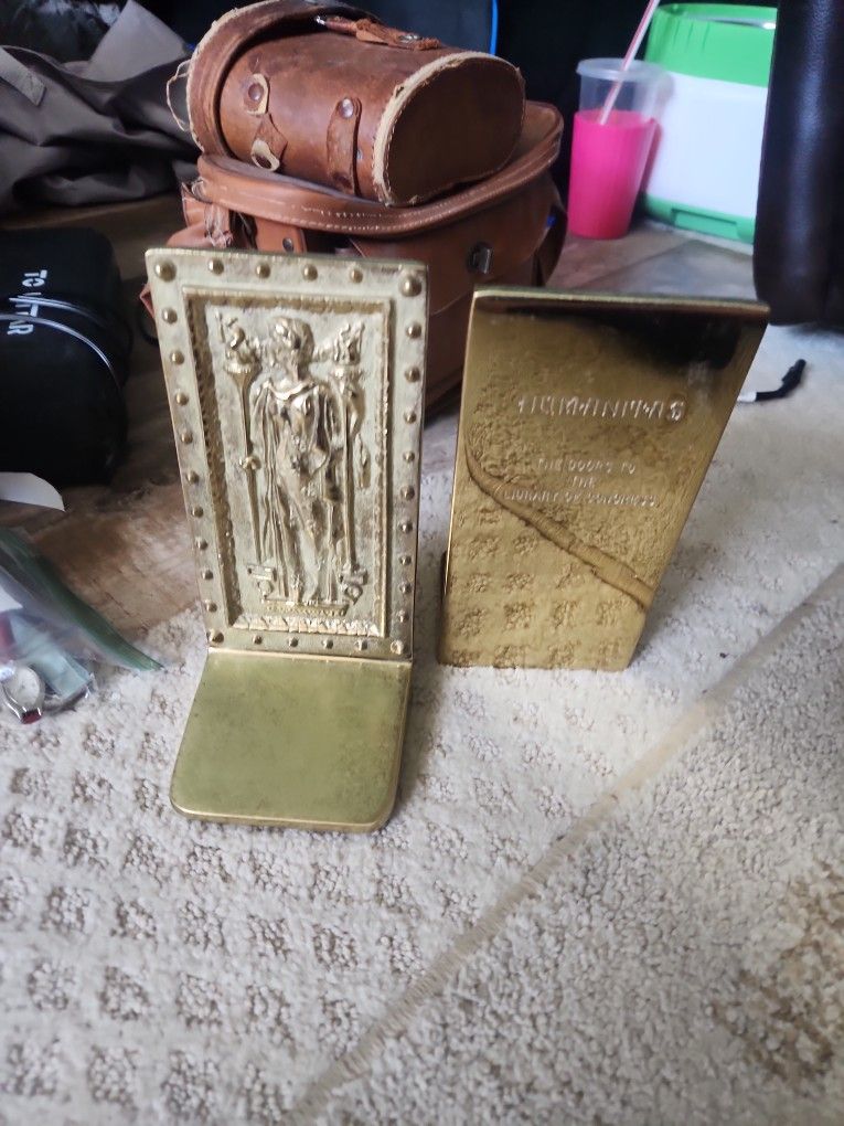 Antique Book Ends 
