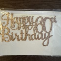 Happy 60 Birthday 