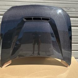 2014 - 2021 BMW 2 Series / 2016 - 2021 BMW M2 F22 F23 F87 VIS Racing GTS Style Carbon Fiber Vented Hood