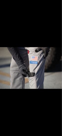Work pants with knee pads