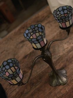 Glass - Candle Holder - BRAND NEW $25