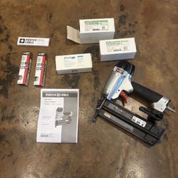 Porter-Cable18-Gauge Pneumatic Brad Nailer Kit NEW