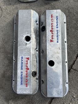 Big block Chevy aluminum valve covers