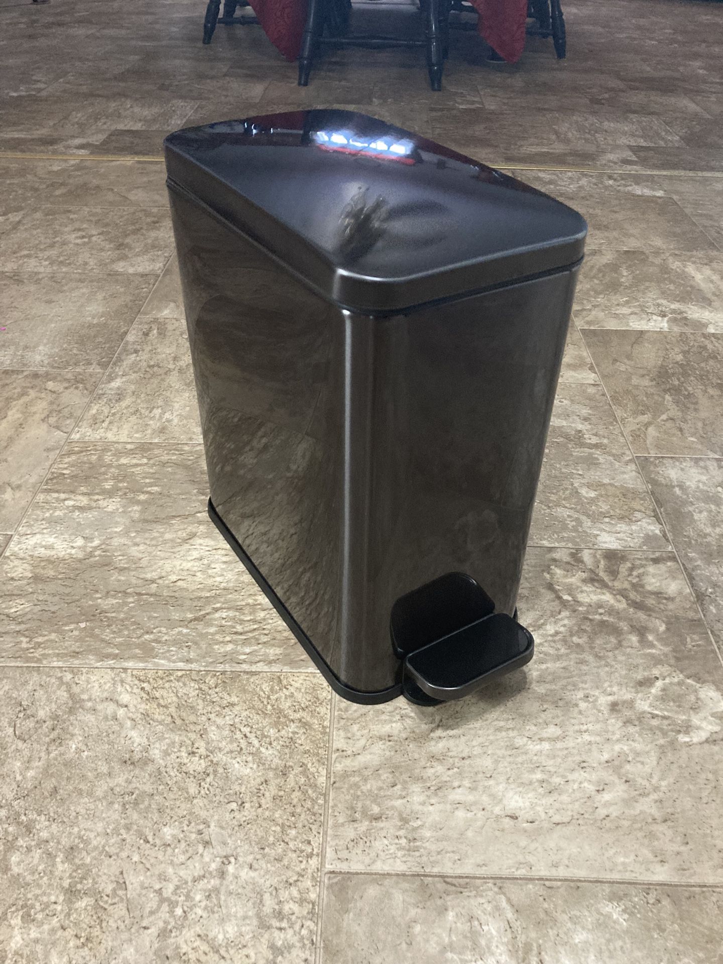 New Stainless Steel Trash Can 10Liter/2.6Gallon