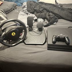 PlayStation 4 And Ferrari Steering 