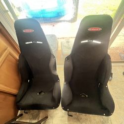 Kirkley Aluminum Racing Seats W Brackets 