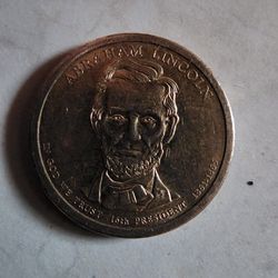 1861_1865 Lincoln Gold Dollar 