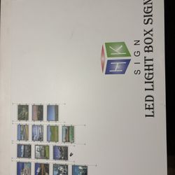 HK LED Light Box Sign