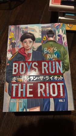 Boys Run the Riot Manga set