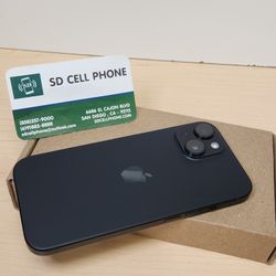 iPhone 15 128 GB Unlocked For Any Carrier Black Excellent Condition 
