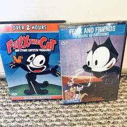 Felix the Cat and Other Cartoon Treasures DVD’s SEALED NEW