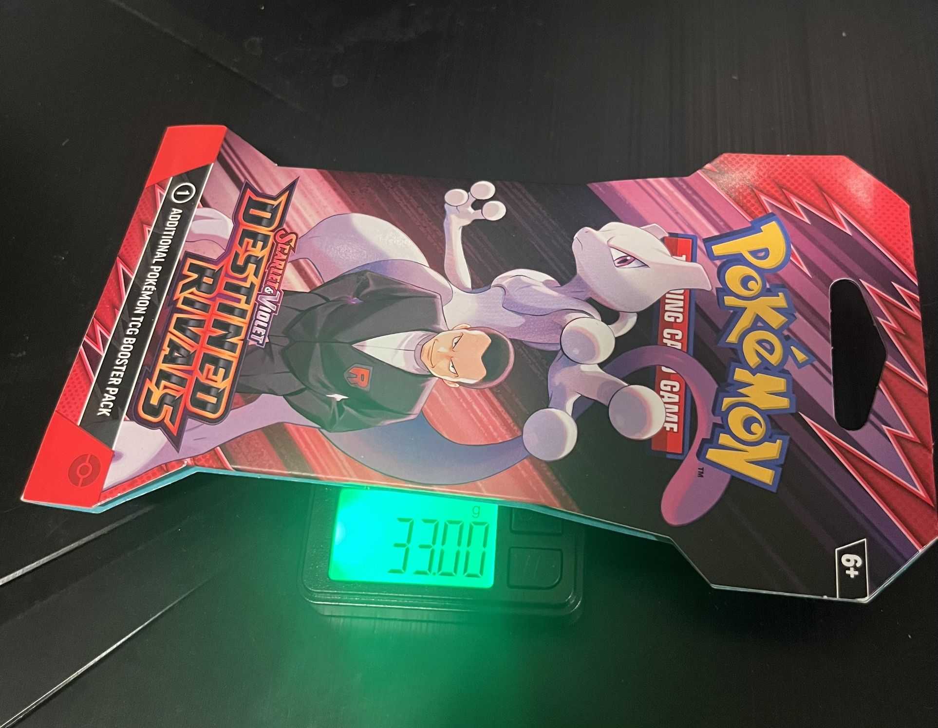 Pokemon Destined Rivals Booster Pack Sealed 33g SIR?? Heavy