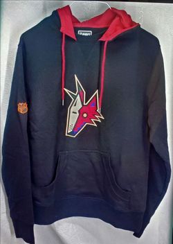 Fanatics Authenic Pro NHL Arizona Coyotes 'Kachina' Stitched Hoodie sz Med black
