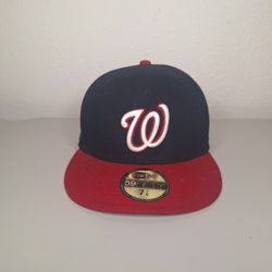 Gorra De Los Nacionales Size 7, 1/8