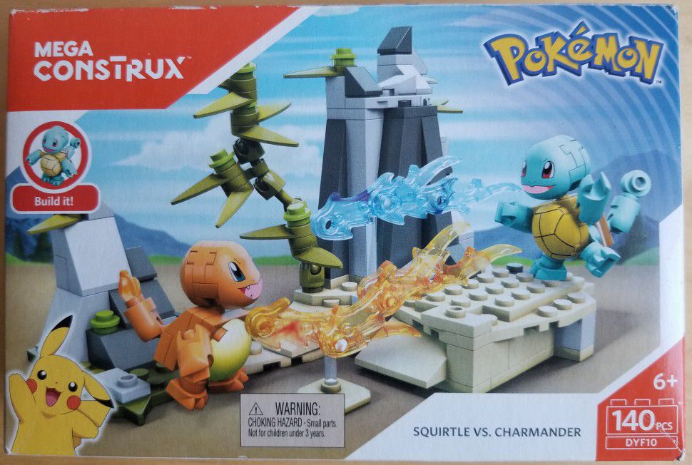 Lego Pokémon 140 Peças | Brinquedo Mega Construx Usado 92498341 | enjoei