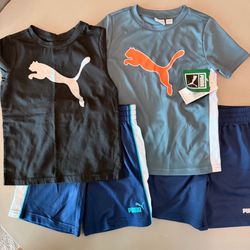 Boys Puma Outfit Set – Size 4T – New With Tags