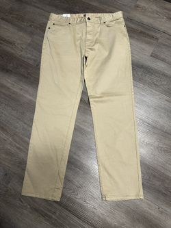 Johnnie-O Tan Pants New With Tags Size 35X 30