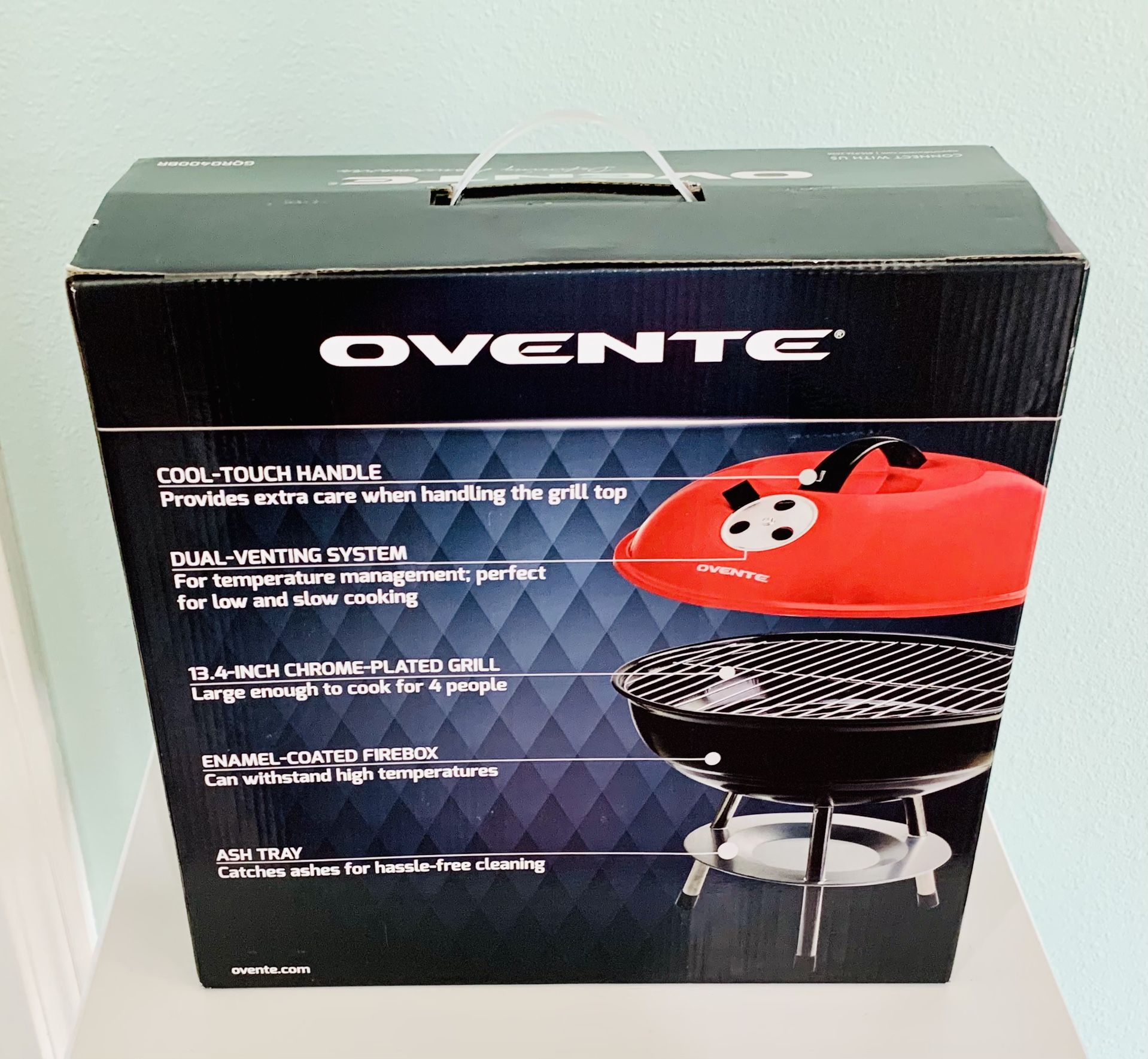 BBQ Grill Portable 14’ (NEW IN BOX)