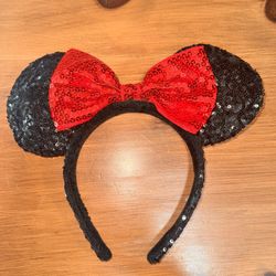 Disney Parks: Sequined Minnie Ears
