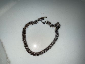 Chrome hearts paper clip bracelet