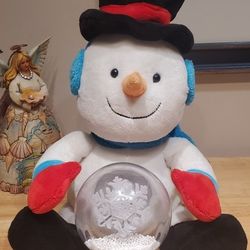  Frosty The Snowmam Singing Lights Animatronics Sound  N Light Plush
