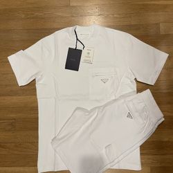Prada Re-Nylon Shirt/Short Set (S,M,2XL)