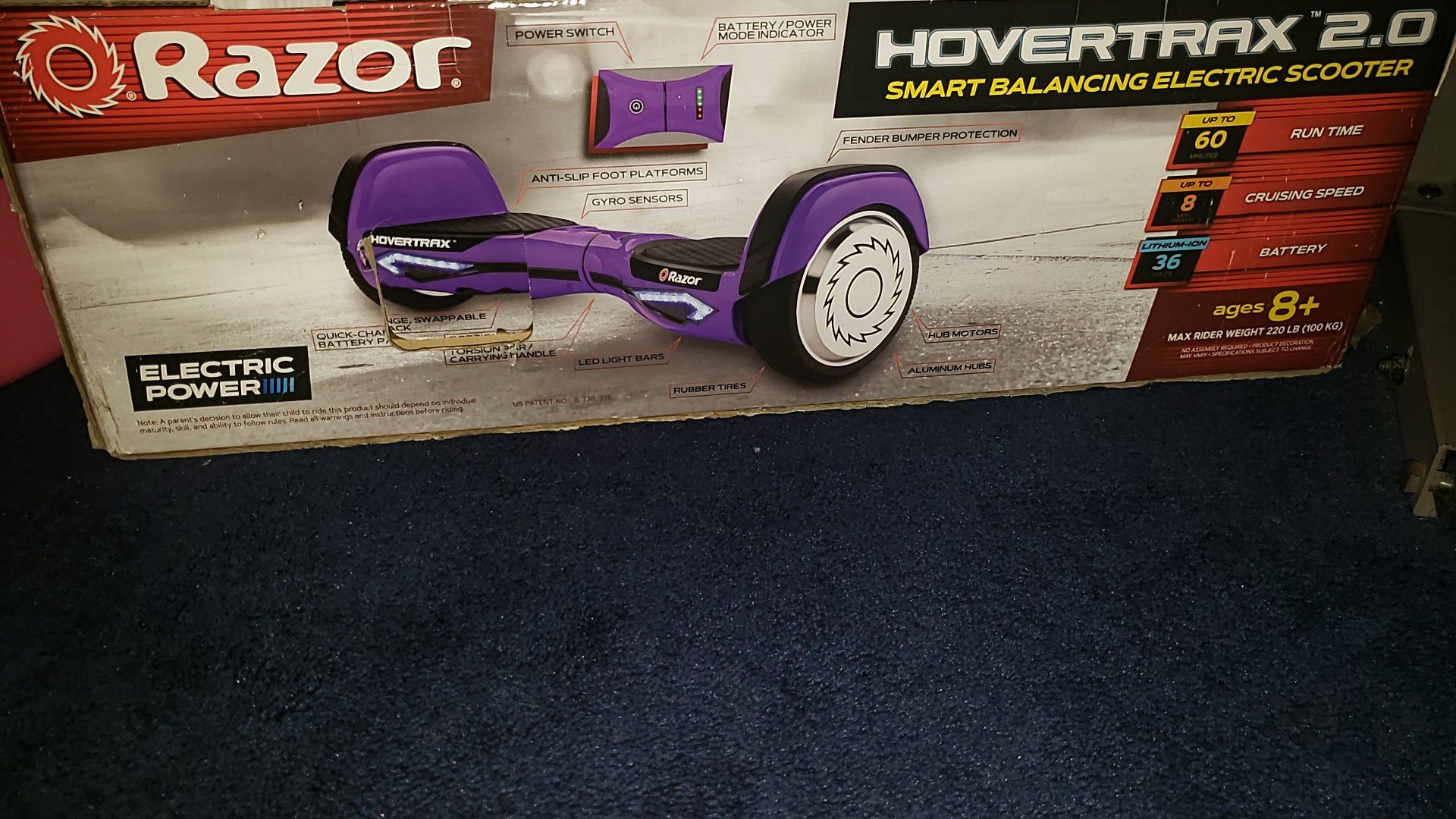 Brand New Purple hoverboard