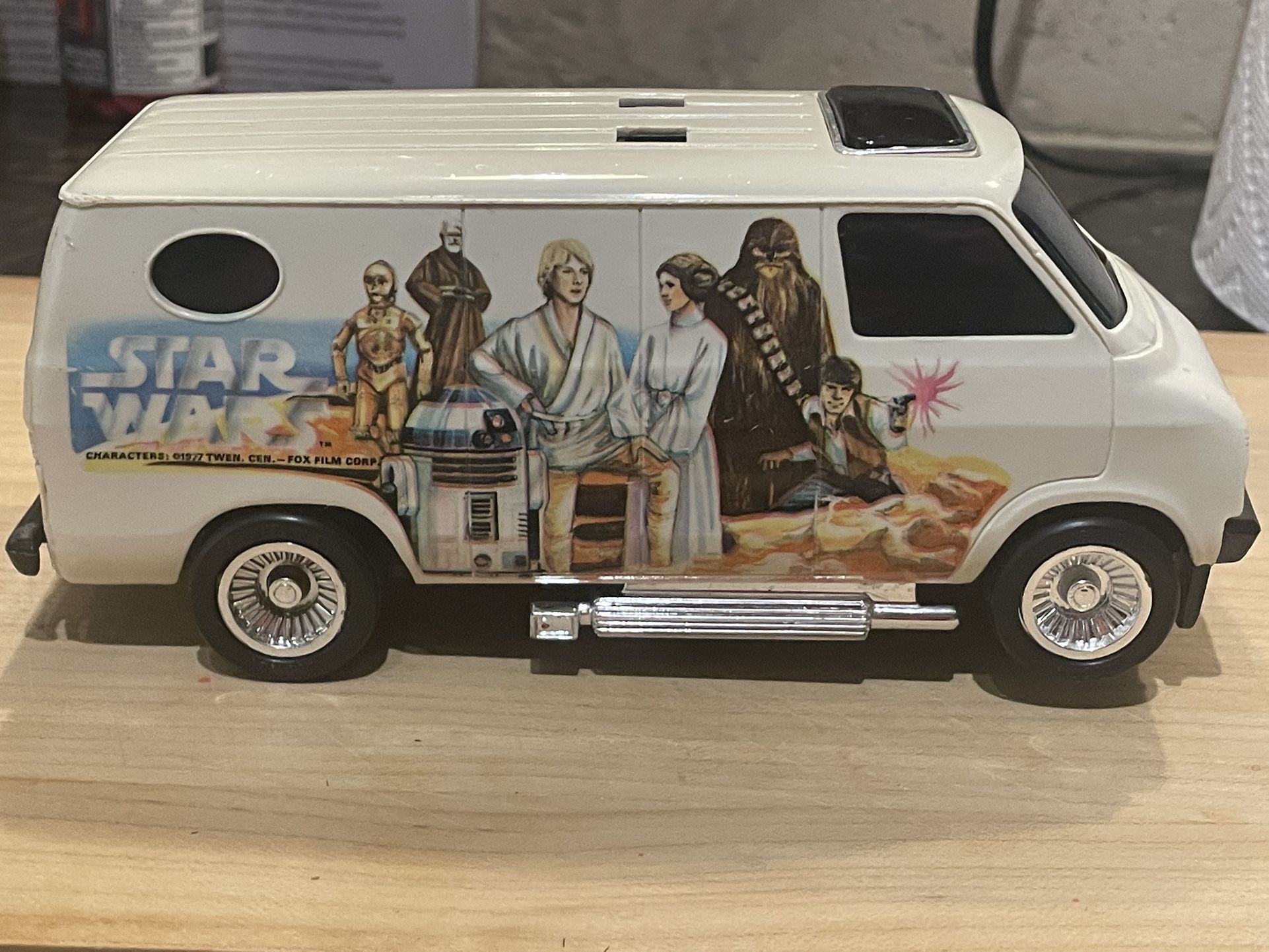 Vintage 1977 Star Wars “A New Hope” SSP Van White Kenner General
