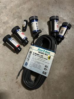 Orbit Sprinkler Heads + Rain Bird 50’ Wire Bundle | Irrigation Parts
