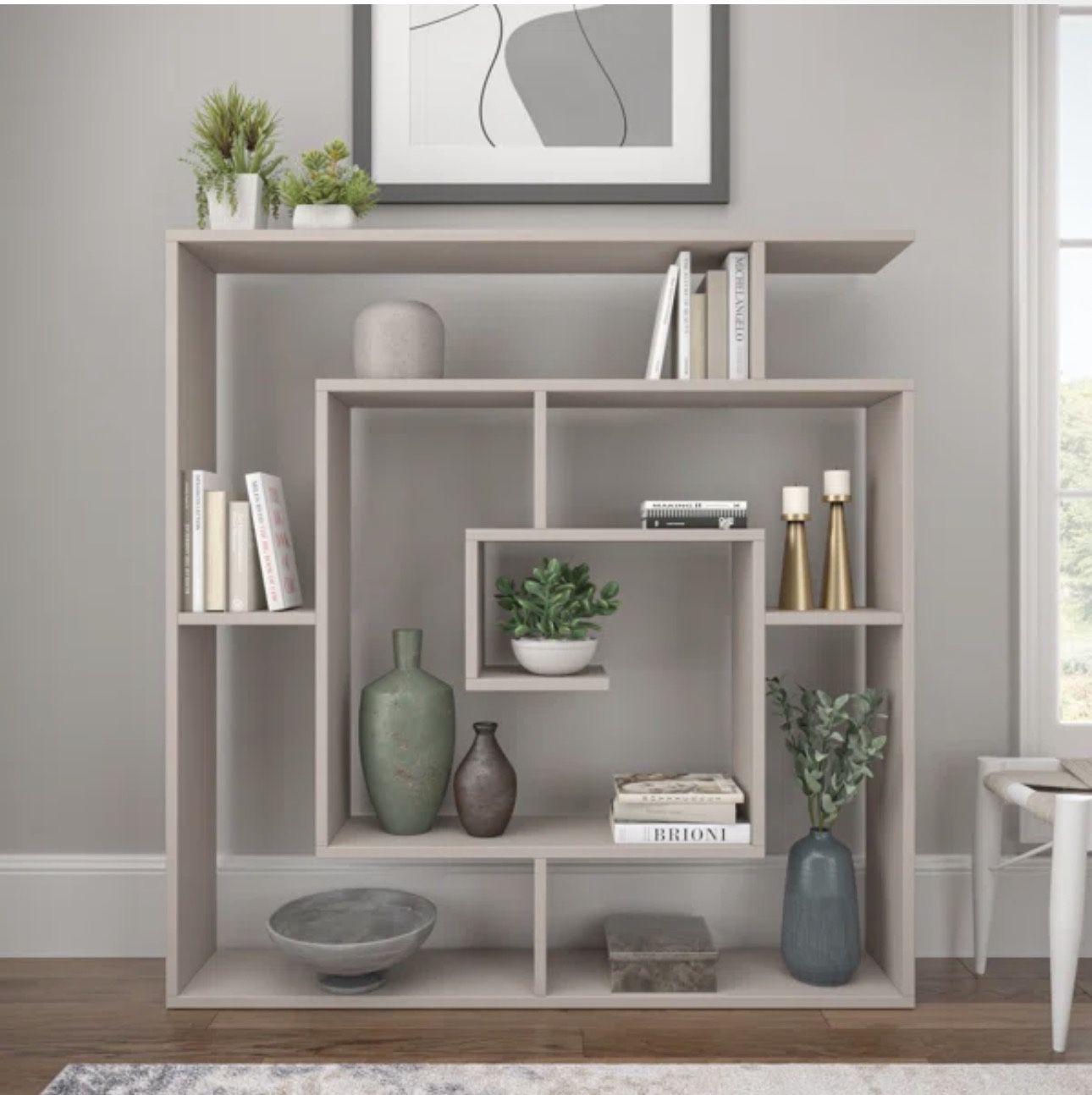 Geometric Bookcase