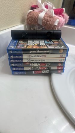Ps4 Games And Camera