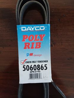 NEW Dayco Poly-V Belt 6PK2195
