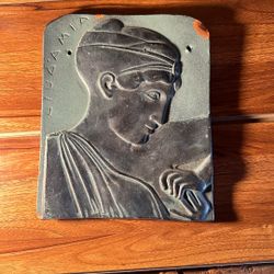 Antique Made In Greece Plaque