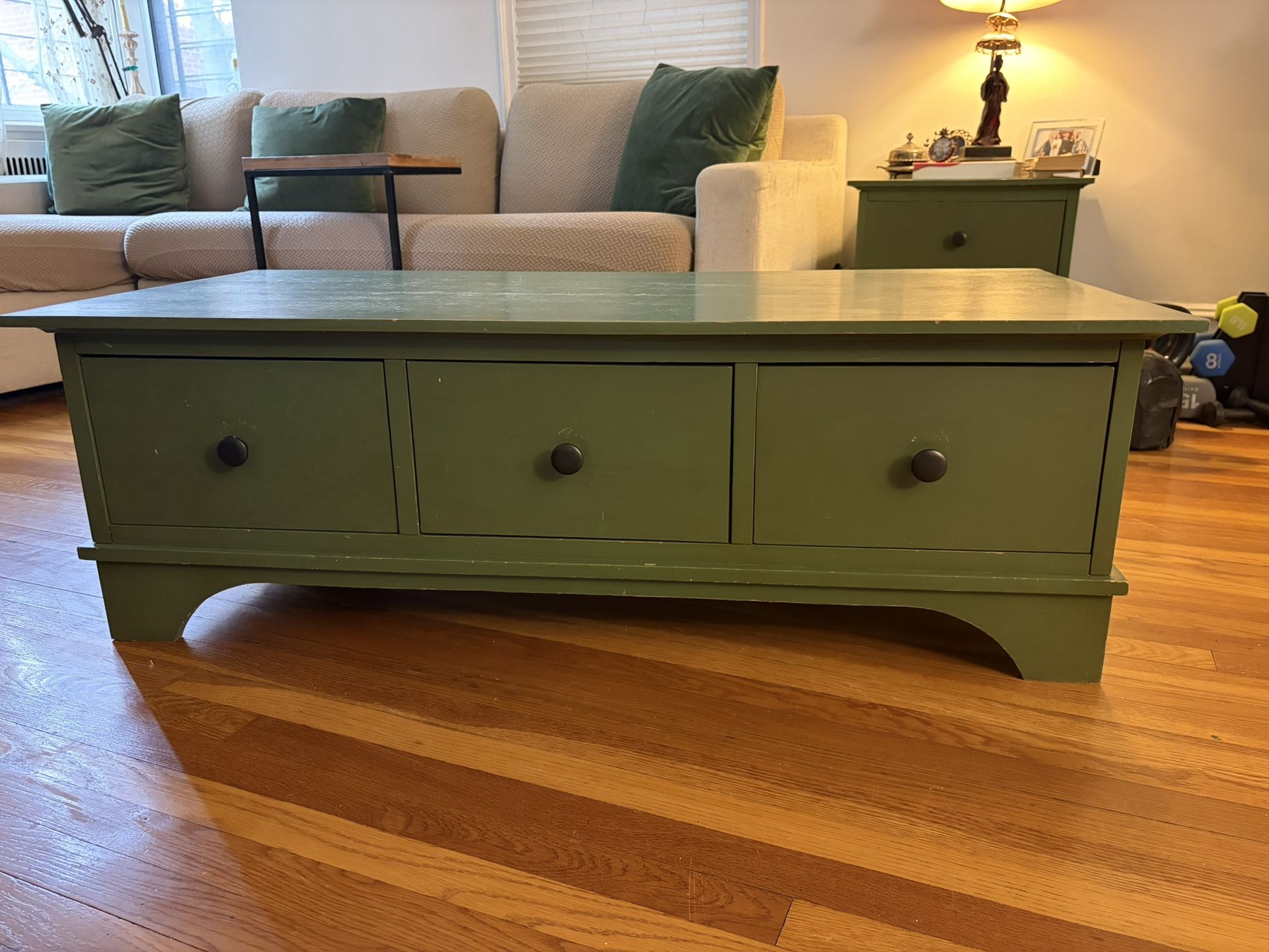 Pottery Barn Wooden Coffee Table