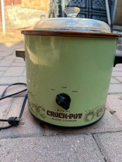 Vintage 1970s Rival Crock-Pot Slow Cooker