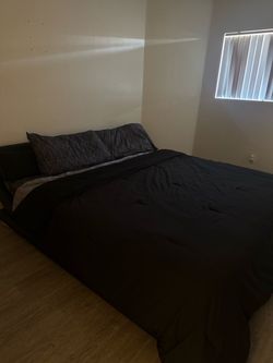 SHA CERLIN King Size Upholstered Bed Frame