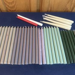 NEW Unscented Taper Candles!!  6 for $5