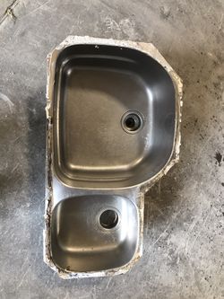Steel sink