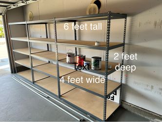 Heavy Duty Metal Garage Shelving Unit