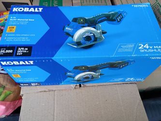 Kobalt 3 in multi material saw
