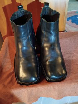 Mens Kenneth Cole Reaction Size 10.5 Leather Boots