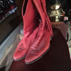 Red Cowgirl Boots