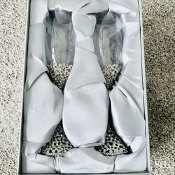 BRAND NEW Ciel Collectables Silver Plated Champagne Flutes 