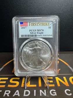 2017 American Silver Eagle PCGS MS70 First Strike