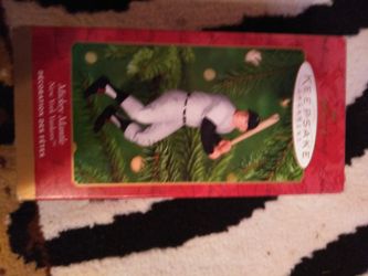 Mickey Mantle New York Yankees Keepsake collectors ornament
