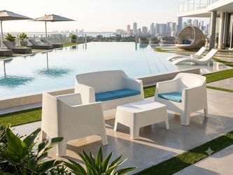 Set patio5  piezas modernos SON -
