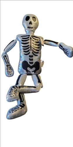 Isaac Mizrahi 5ft Sequined Skeleton Plush