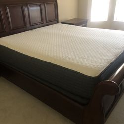 California King Mattress And Bed Frame 