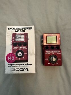 Zoom Multistomp MS-60B Bass Pedal