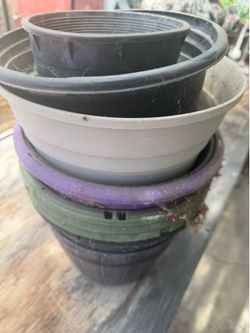 Plastic Garden Pots